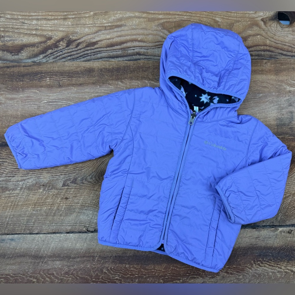 Columbia Reversible Fleece Puffer Jacket